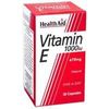 HealthAid Vitamin E 1000iu 60 capsules
