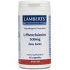 Lamberts L-Phenylalanine 500mg 60 capsules