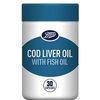 Boots Cod Liver Oil + Fish Oil - 30 Capsules (1 month supply)