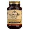 Solgar Vitamin D3 (Cholecalciferol) 2200 IU (55g) - 50 Capsules