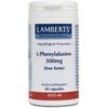 Lamberts L-Phenylalanine 500mg 60 capsules