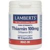 Lamberts Thiamin 100mg (Vitamin B-1) 90 capsules