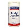 Lamberts Acetyl L-Carnitine 500mg - 60 Capsules