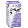 HealthAid Cod Liver Oil 550mg 90 capsules