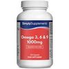 Omega 3 6 9 1000mg (120 Capsules)