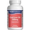 Cod Liver Oil 550mg (180 Capsules)