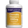 Chewable Vit C 1000mg Orange Flavour (180 Tablets)