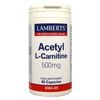 Lamberts Acetyl L-Carnitine 500mg - 60 Capsules