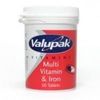 Valupak Multivitamins & Iron Tablets