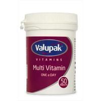 Valupak Multivitamins One-A-Day Tablets