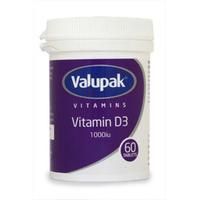 Valupak Vitamin D3 Tablets